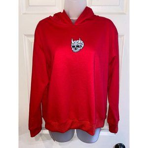 NWT ROMWE Devils Scull Lightweight Hoodie Size Small